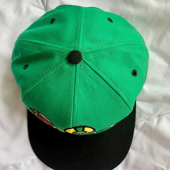 Vintage 90’s Embroidered Gameface Thirst Quencher Football SnapBack Hat - P Cap - Picture 4 of 8